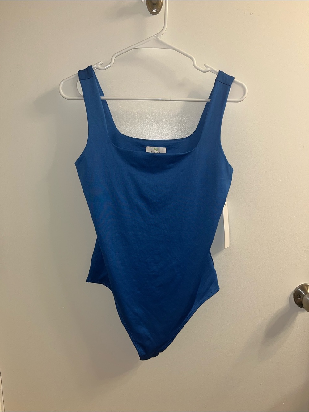 Live in the Moment Blue Bodysuit